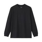 紳士　洗いざらし太番手クルーネック長袖Ｔシャツ