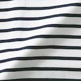 紳士　洗いざらし太番手ボートネック九分袖Ｔシャツ