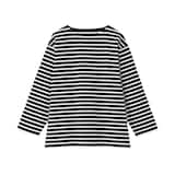紳士　洗いざらし太番手ボートネック九分袖Ｔシャツ
