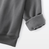 紳士　ハーフジップスウェットシャツ