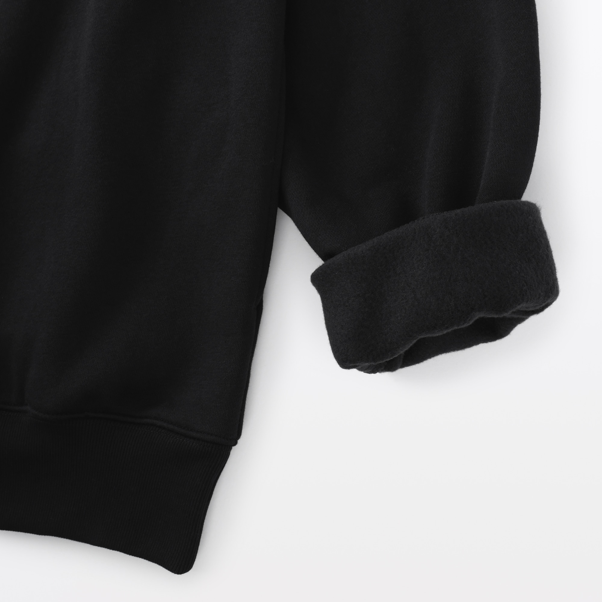 紳士　ハーフジップスウェットシャツ