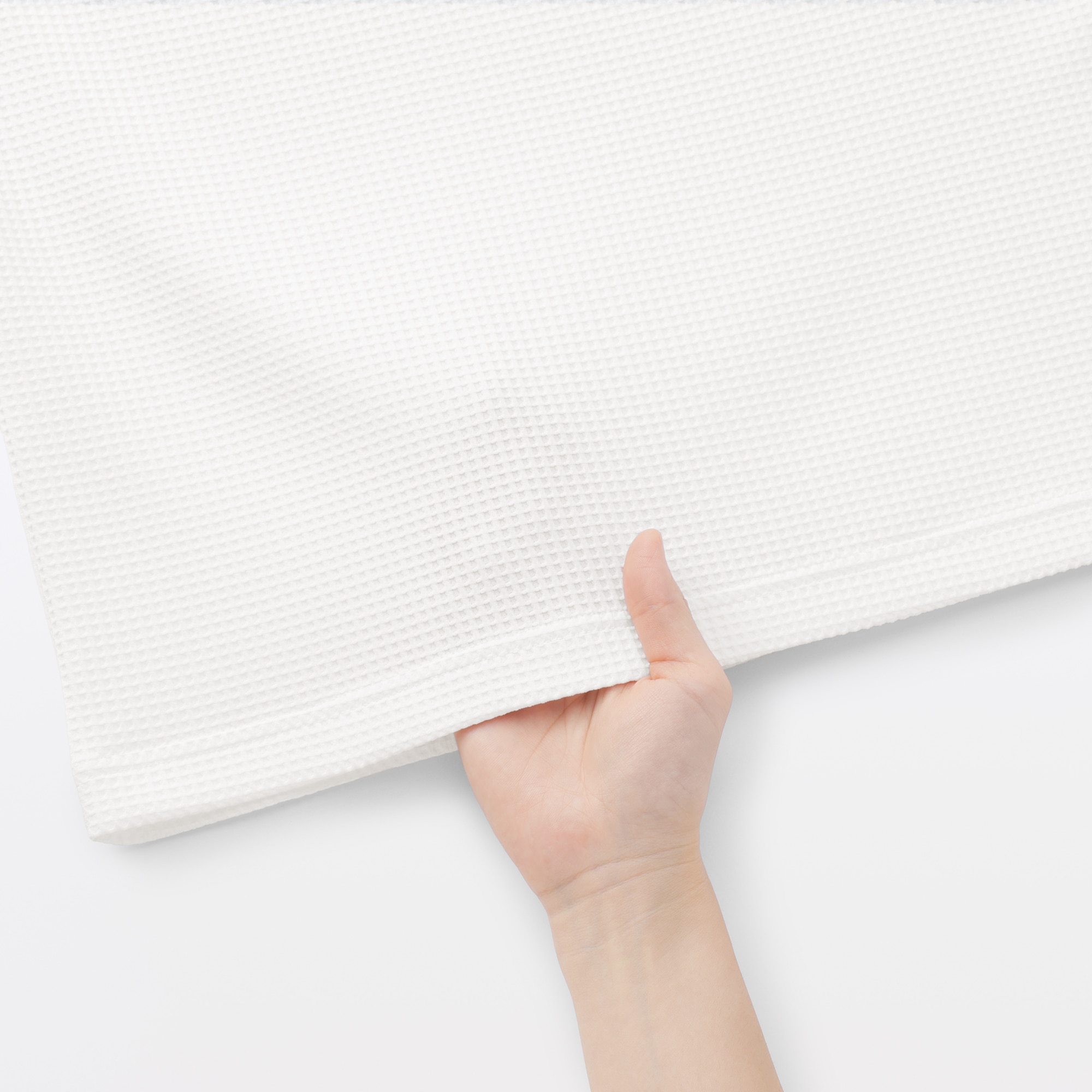 紳士　ＵＶカット乾きやすいワッフルヘンリーネック半袖Ｔシャツ