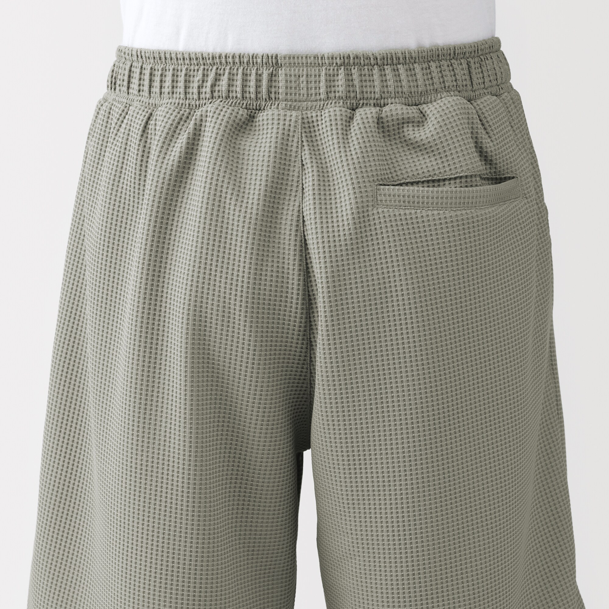 紳士 UVカット乾きやすいワッフルショートパンツ | 無印良品