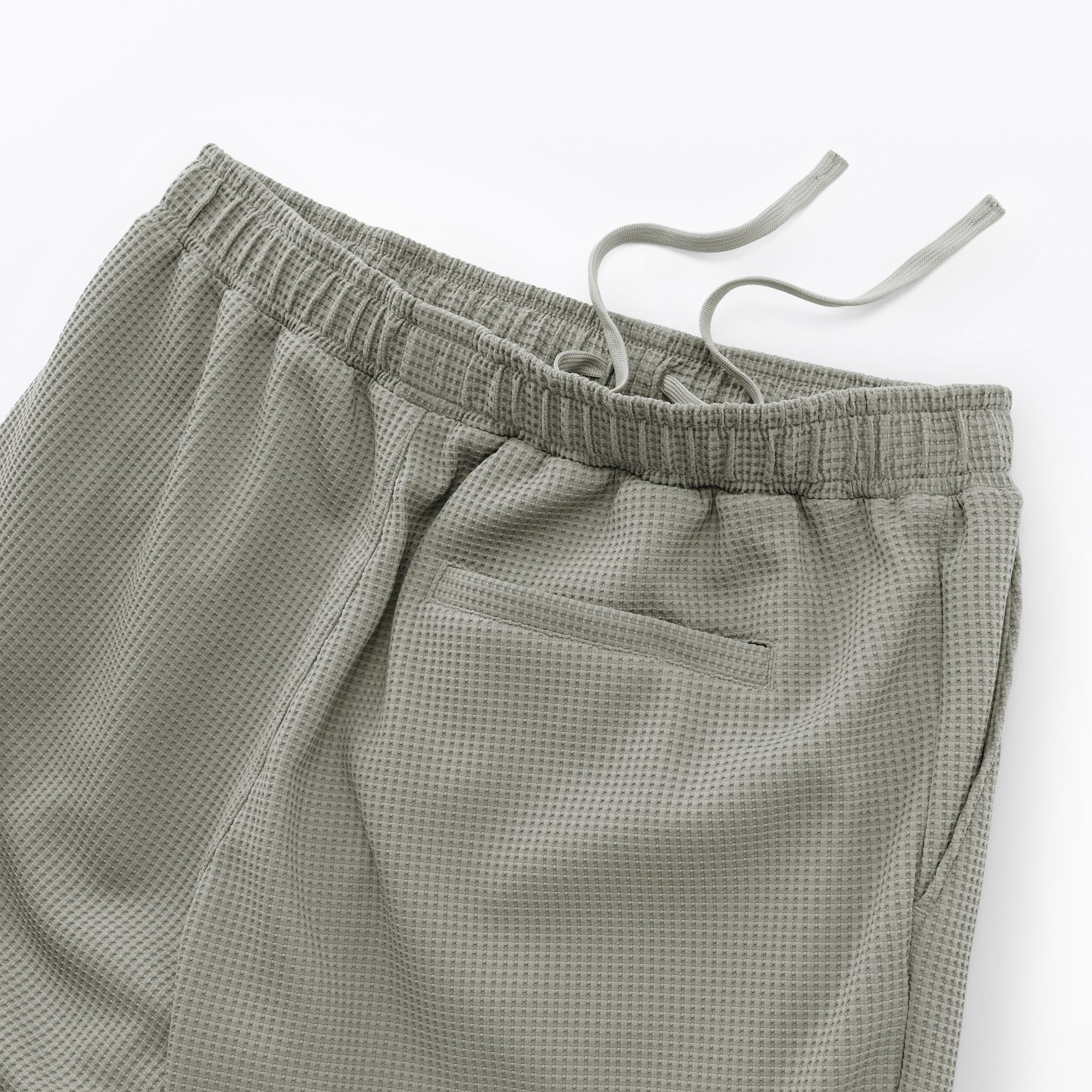 紳士　ＵＶカット乾きやすいワッフルショートパンツ