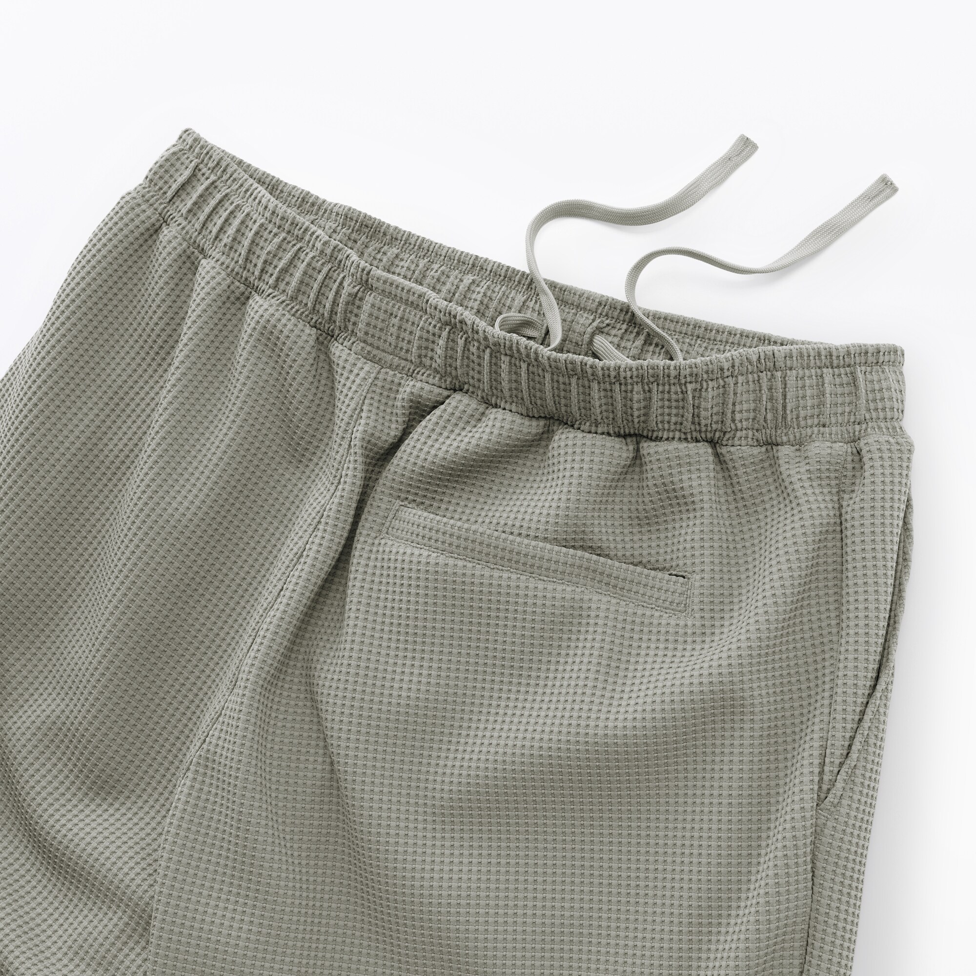 紳士　ＵＶカット乾きやすいワッフルショートパンツ