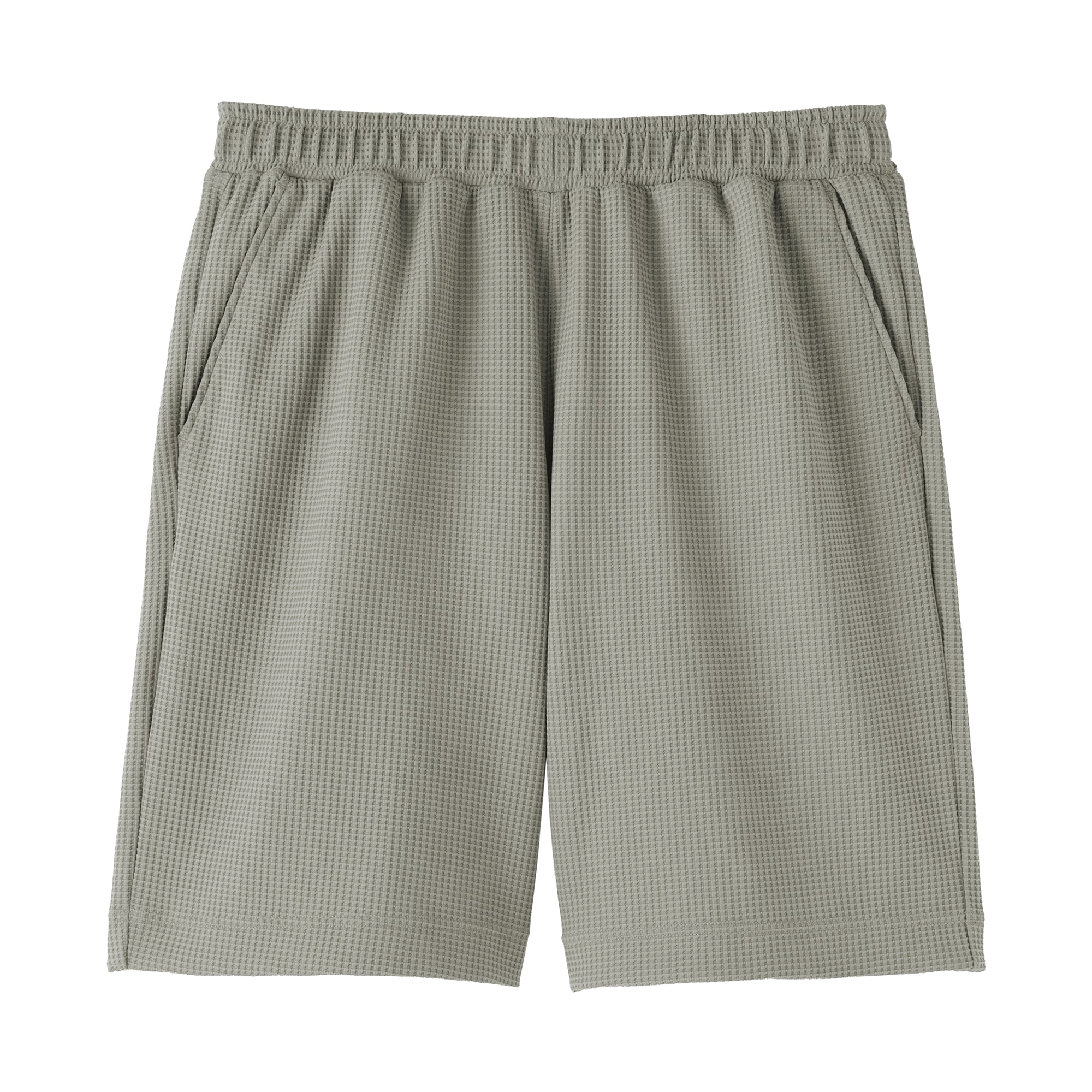 紳士　ＵＶカット乾きやすいワッフルショートパンツ