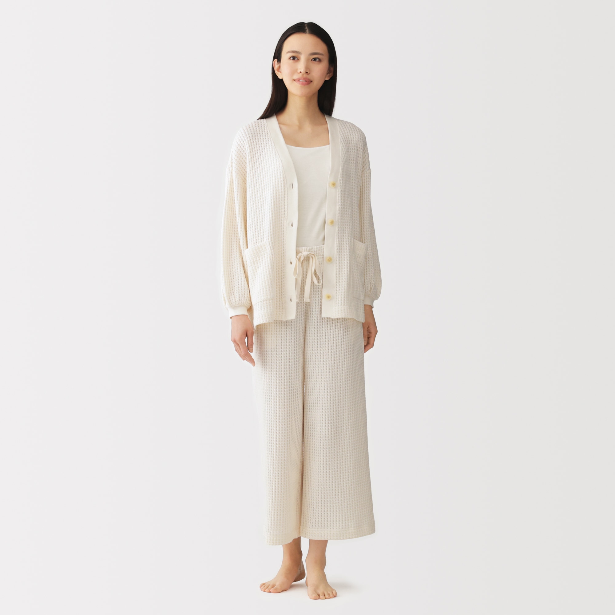 婦人　コットンストレッチブラキャミソール