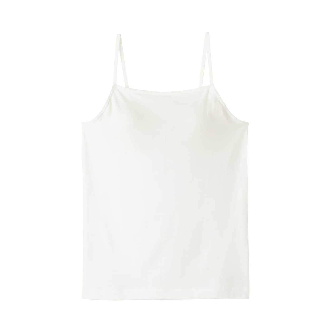 婦人　コットンストレッチブラキャミソール