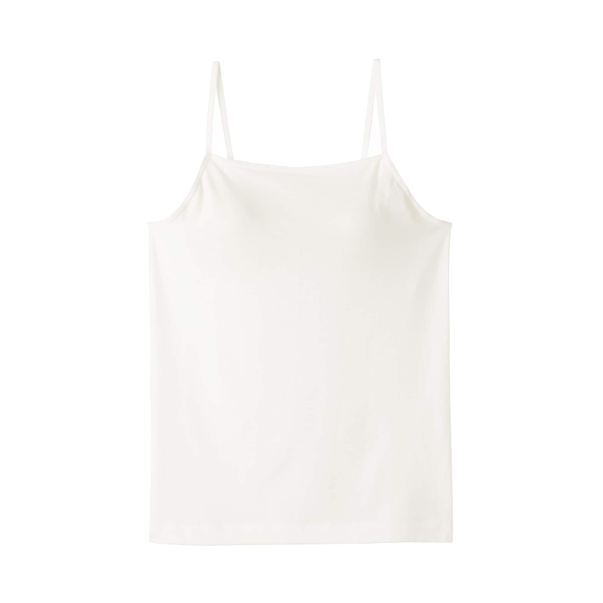 婦人　コットンストレッチブラキャミソール