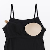 婦人　コットンストレッチブラキャミソール