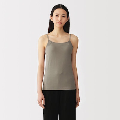 婦人　コットンストレッチブラキャミソール