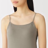 婦人　コットンストレッチブラキャミソール