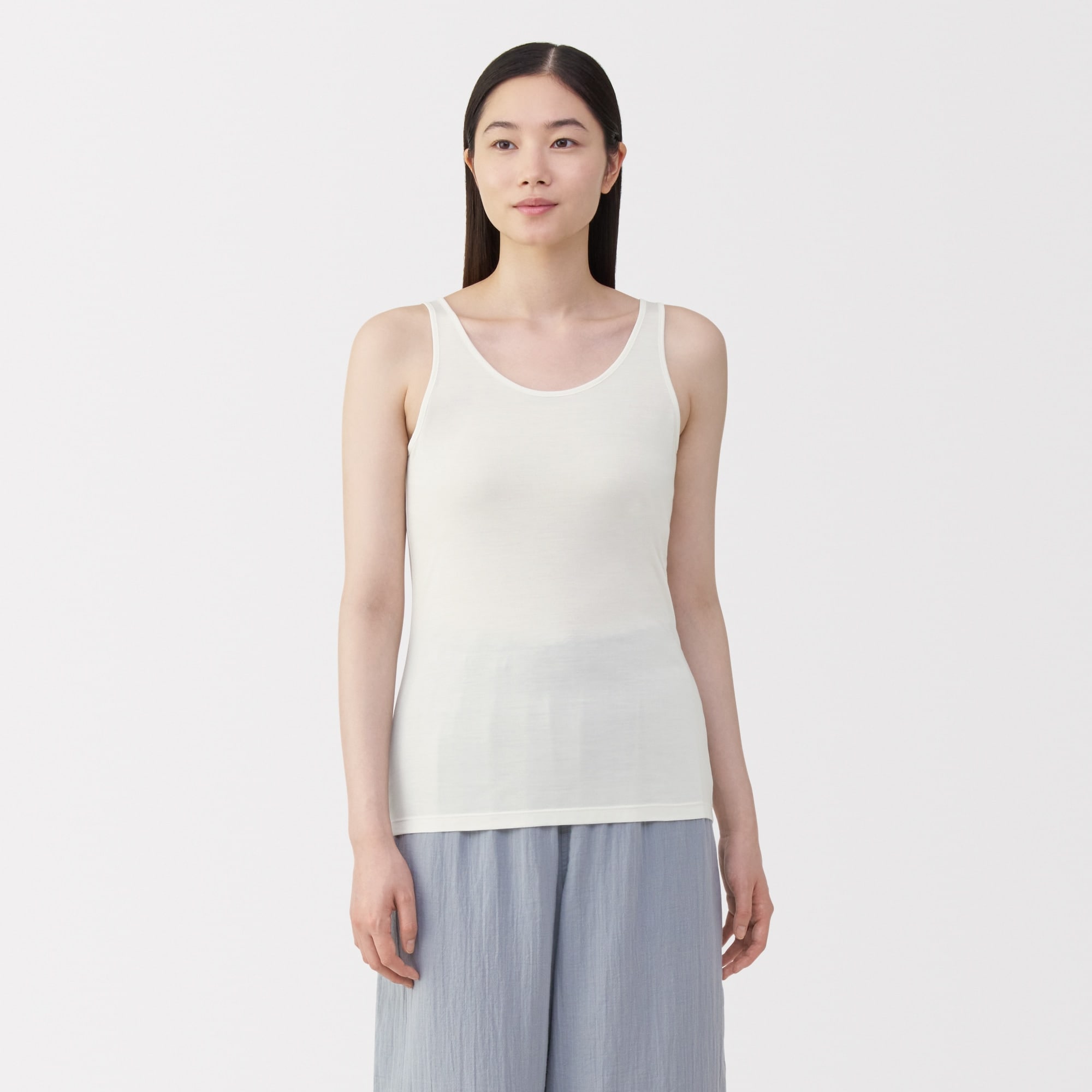 婦人 シルクタンクトップ | 無印良品