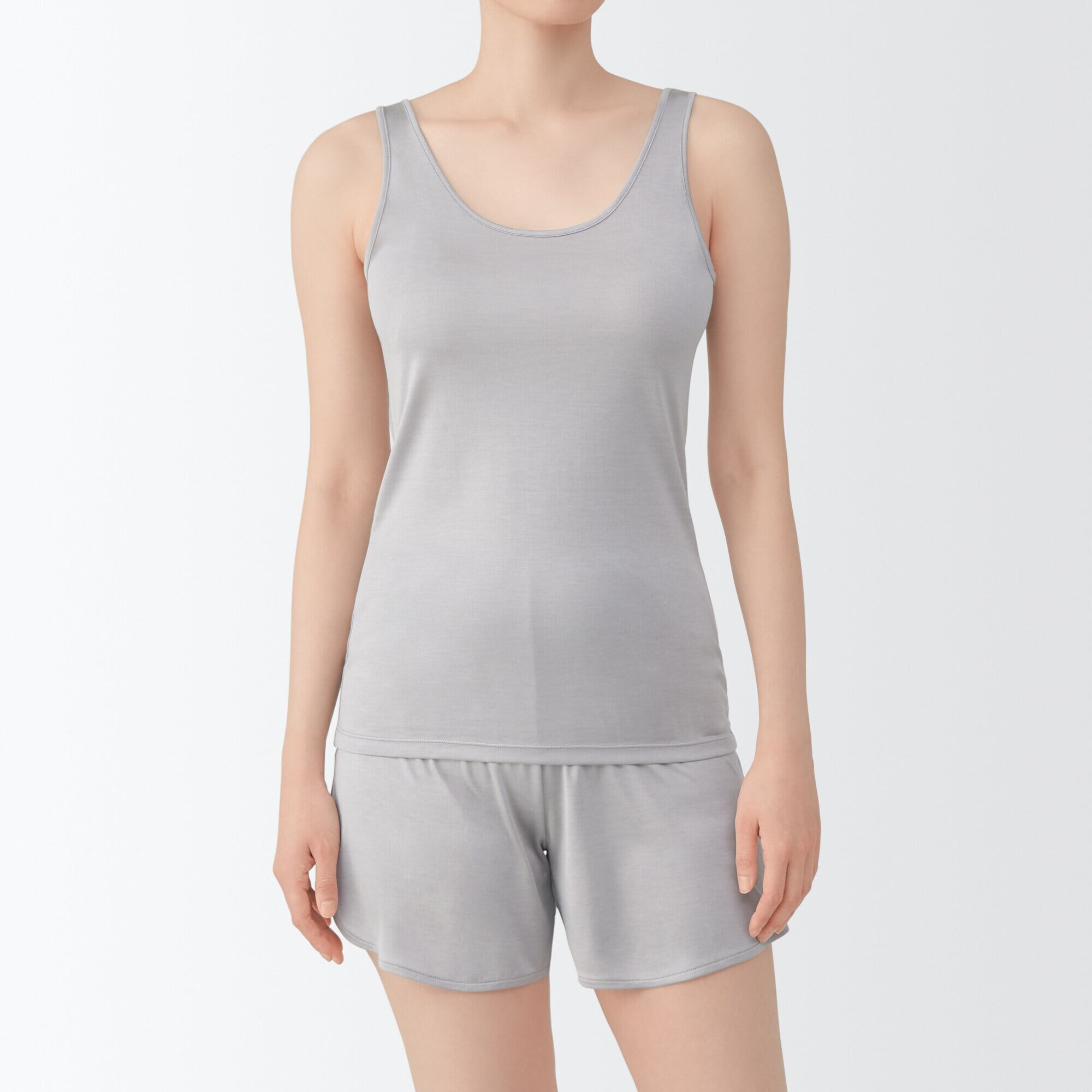 婦人　シルクタンクトップ