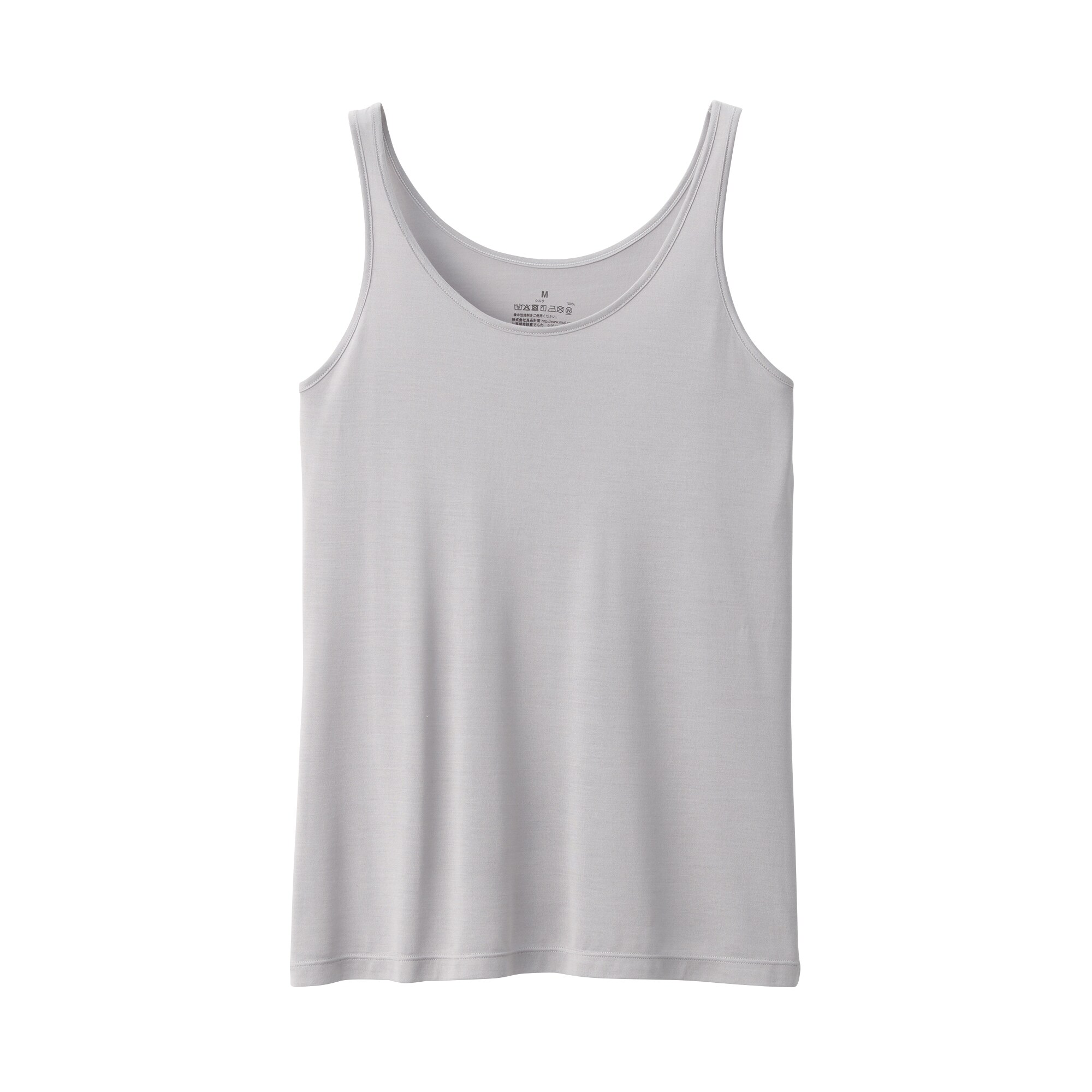 婦人　シルクタンクトップ
