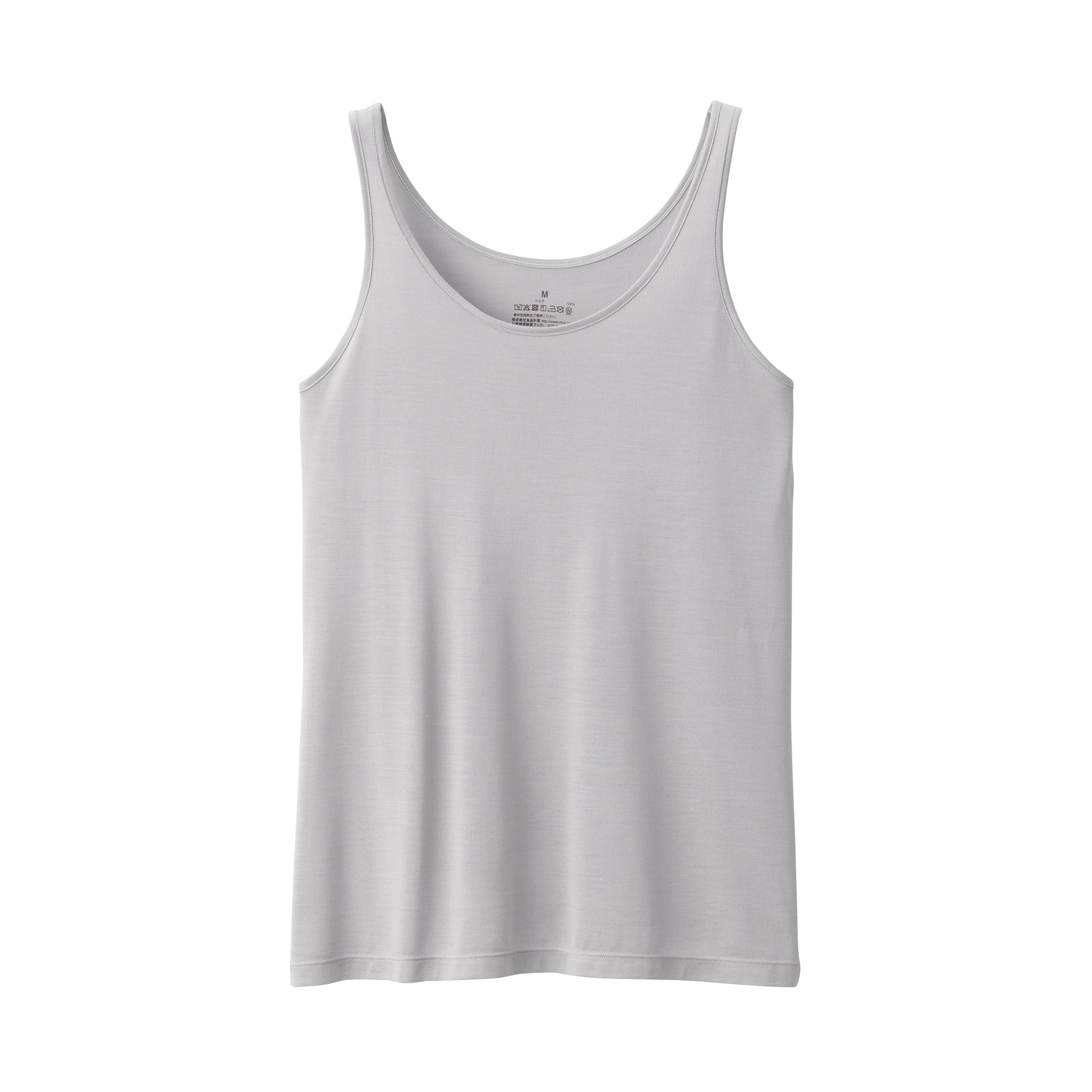 婦人　シルクタンクトップ