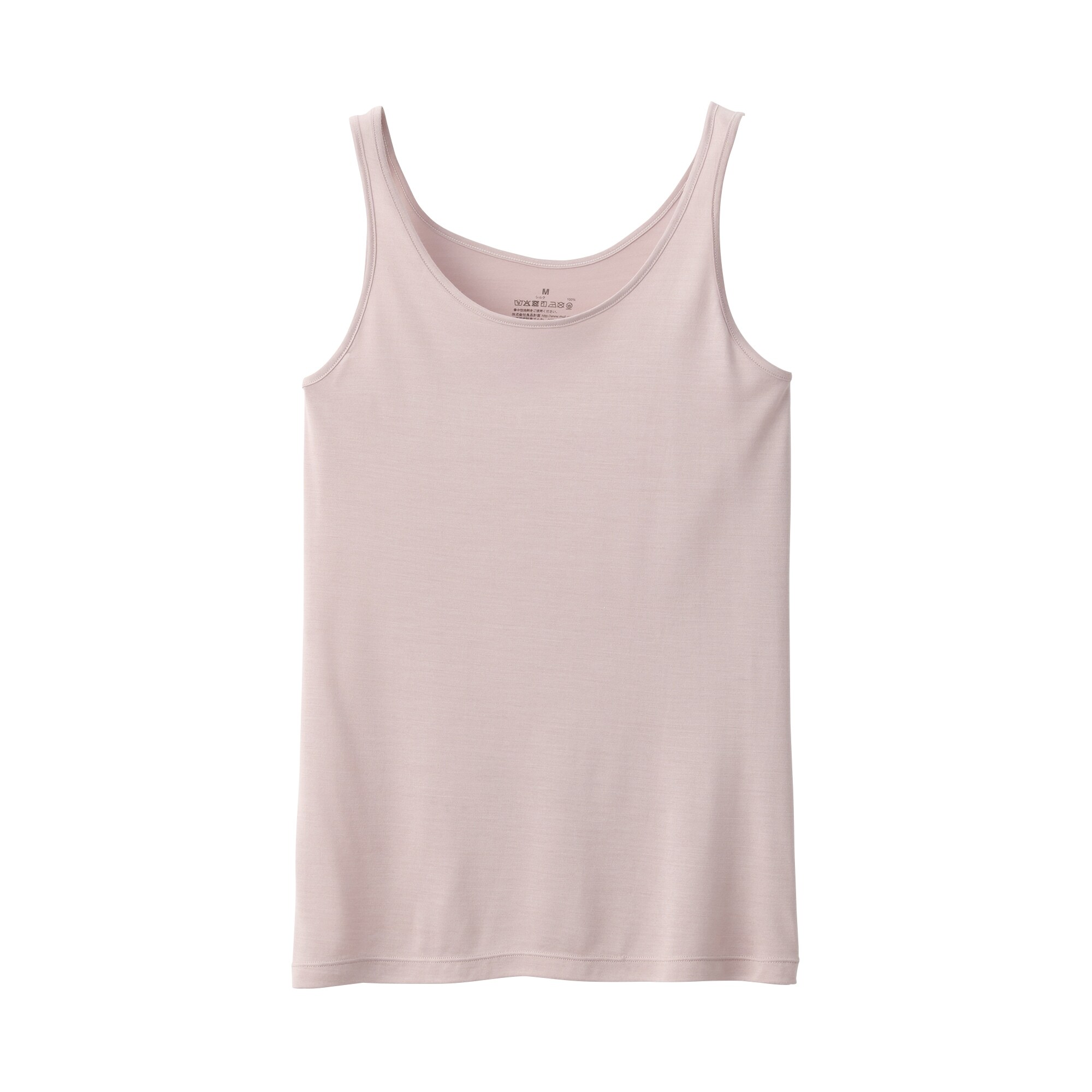 婦人　シルクタンクトップ