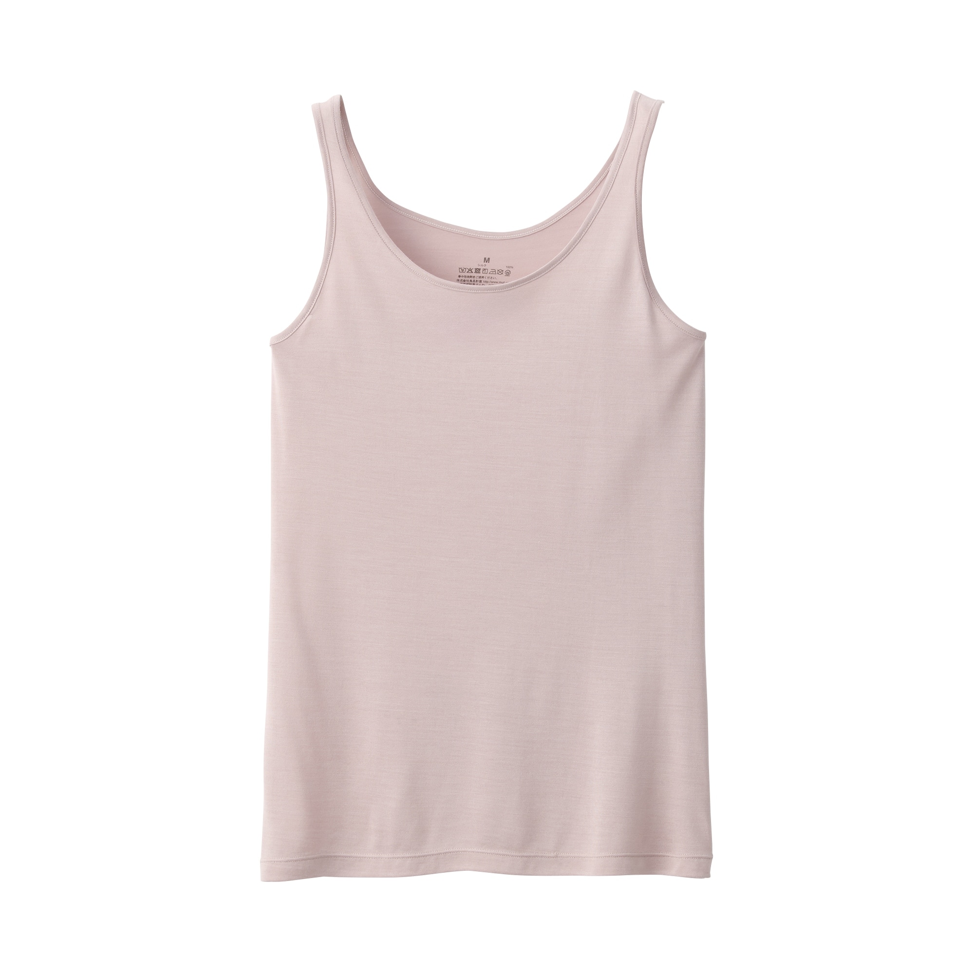 婦人　シルクタンクトップ