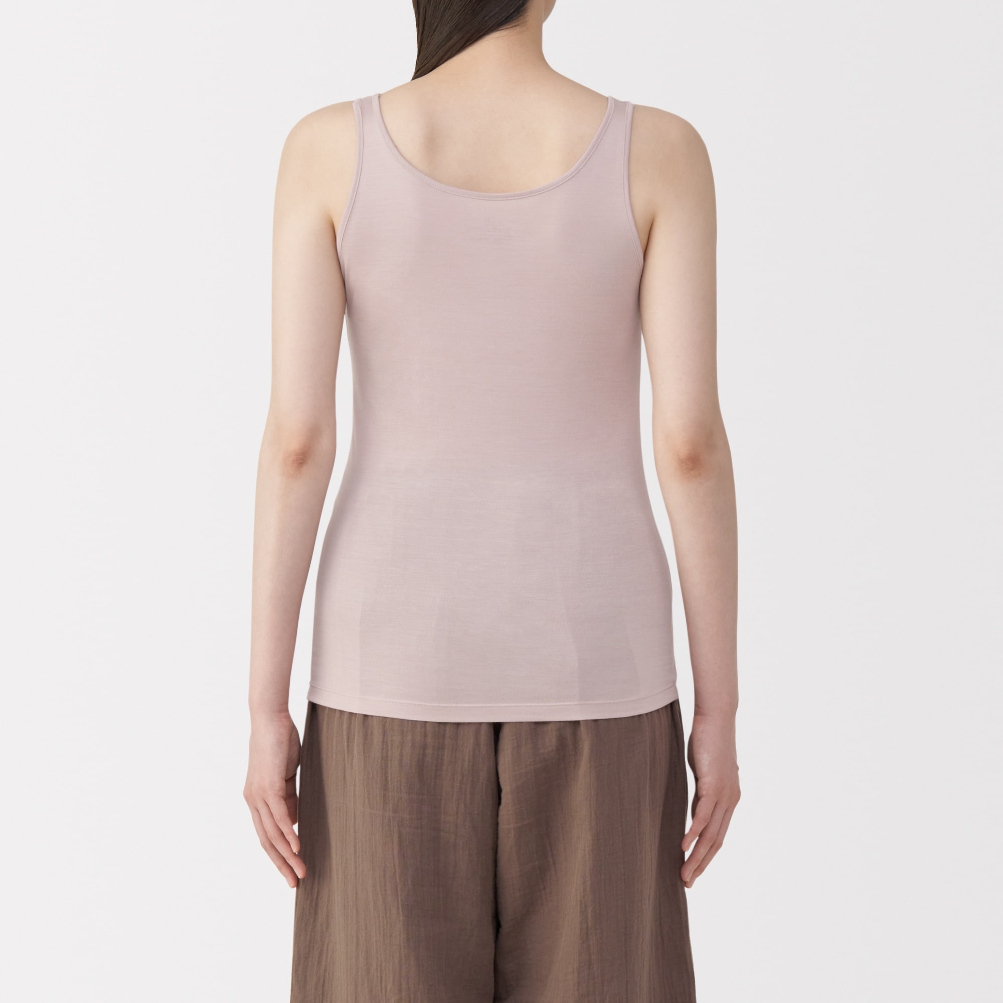 婦人　シルクタンクトップ