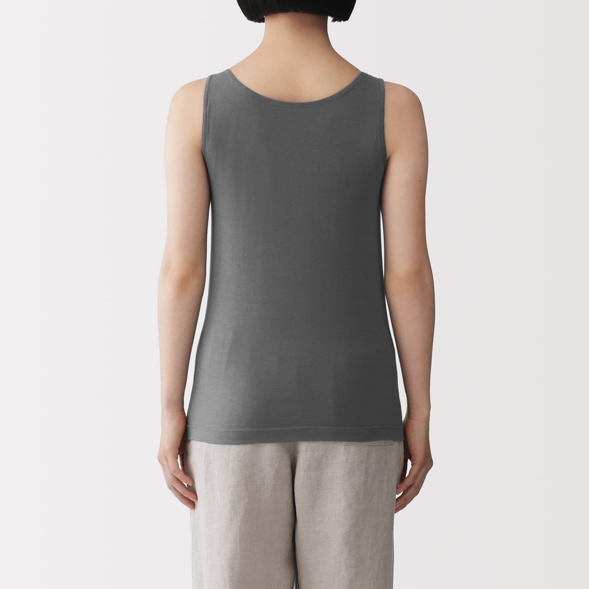 婦人　コットンストレッチブラタンクトップ