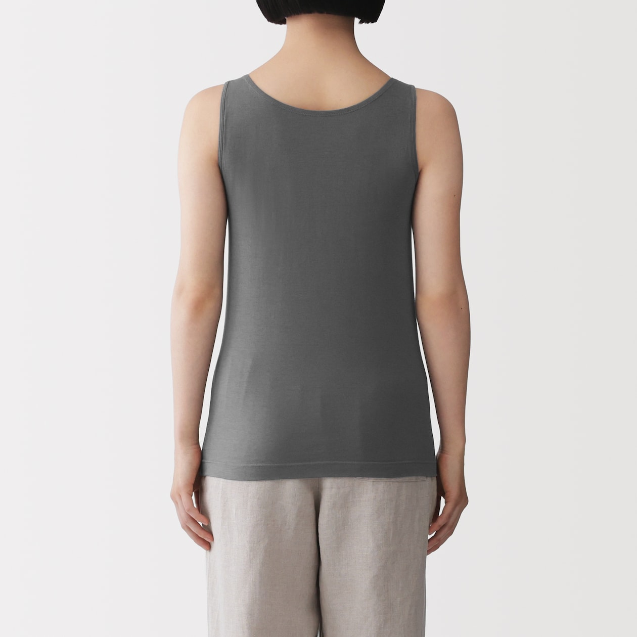 婦人　コットンストレッチブラタンクトップ