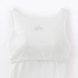 婦人　コットンストレッチブラタンクトップ