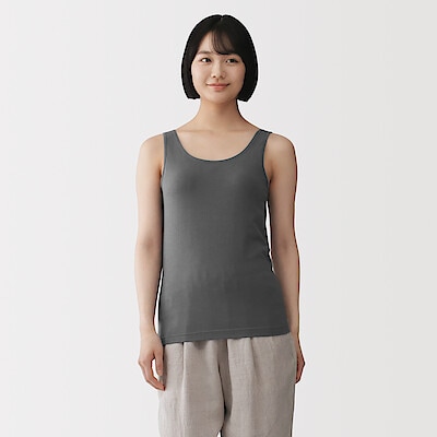 婦人　コットンストレッチブラタンクトップ