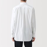 紳士　ノンアイロンセミワイドカラー長袖シャツ