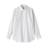 紳士　ノンアイロンセミワイドカラー長袖シャツ