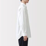 紳士　ノンアイロンセミワイドカラー長袖シャツ