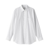 紳士　ノンアイロンセミワイドカラー長袖シャツ