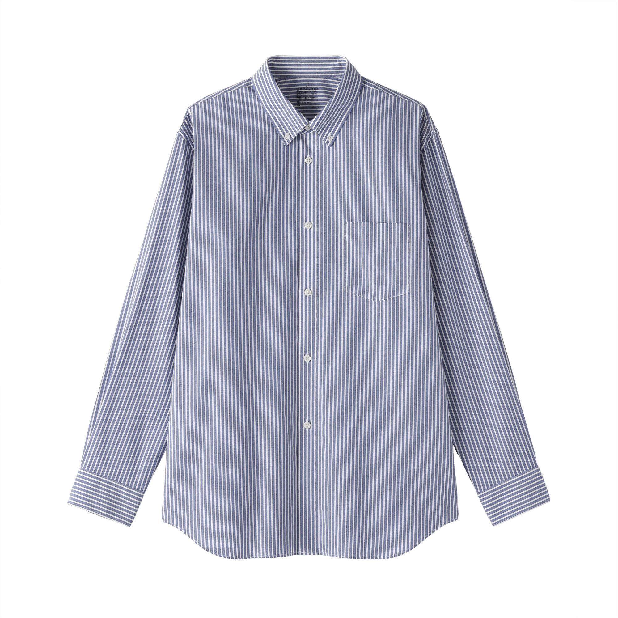 紳士　ノンアイロンボタンダウン長袖シャツ