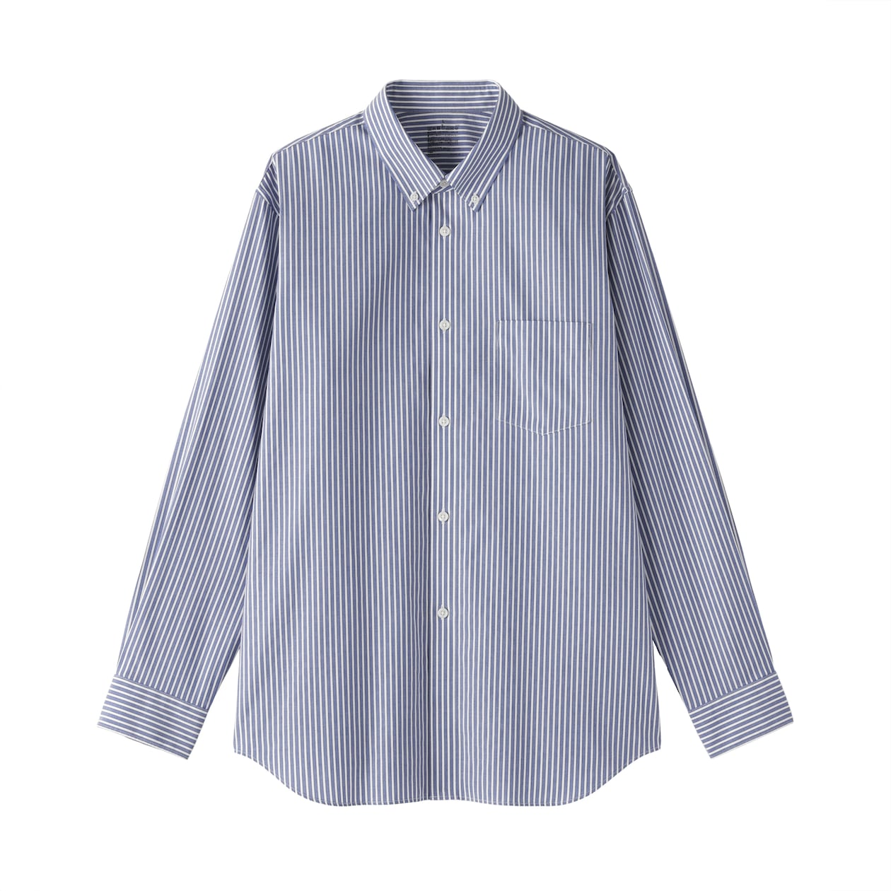 紳士　ノンアイロンボタンダウン長袖シャツ