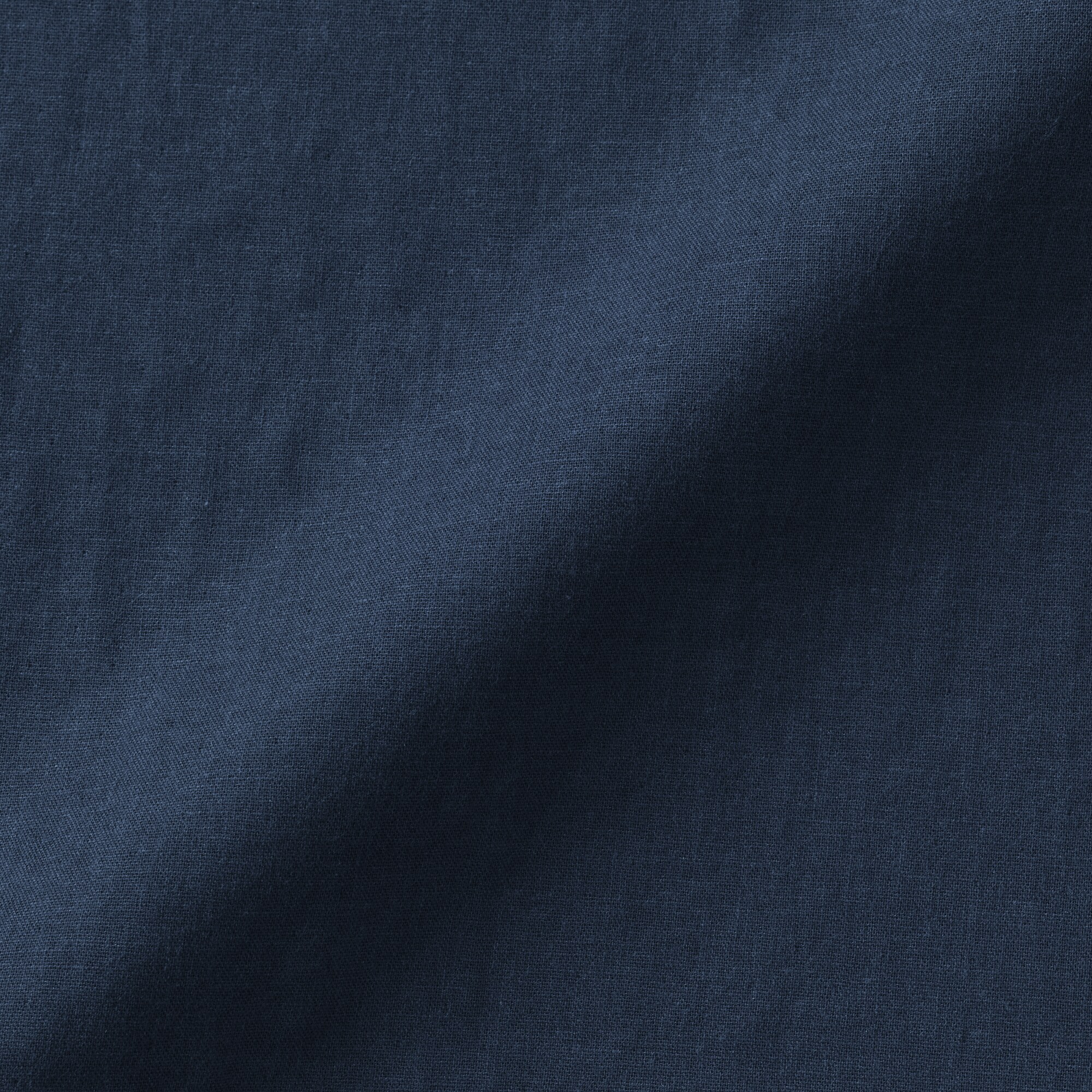 紳士　カポック混二重ガーゼスタンドカラー長袖シャツ（ＯＳ）