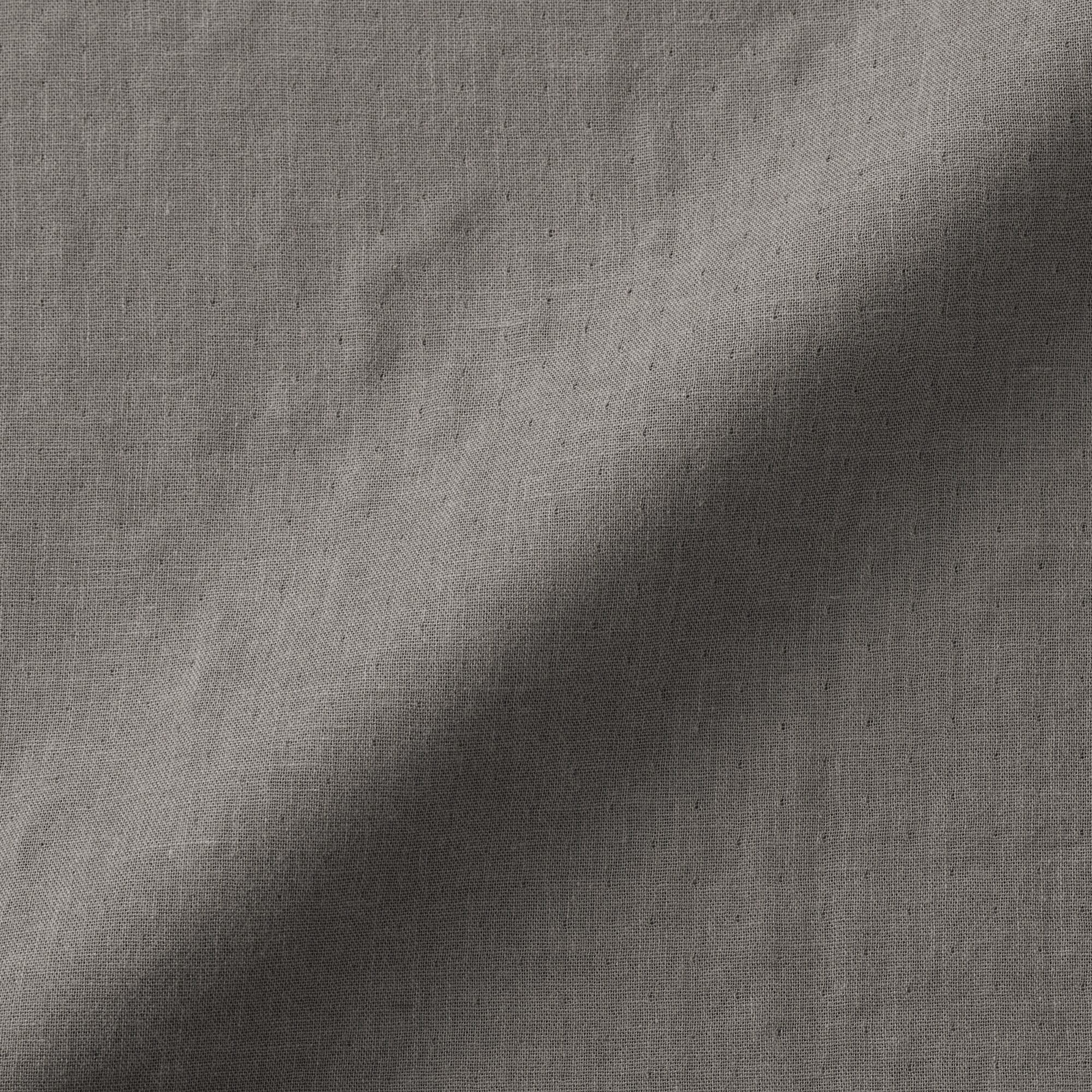 紳士　カポック混二重ガーゼスタンドカラー長袖シャツ（ＯＳ）