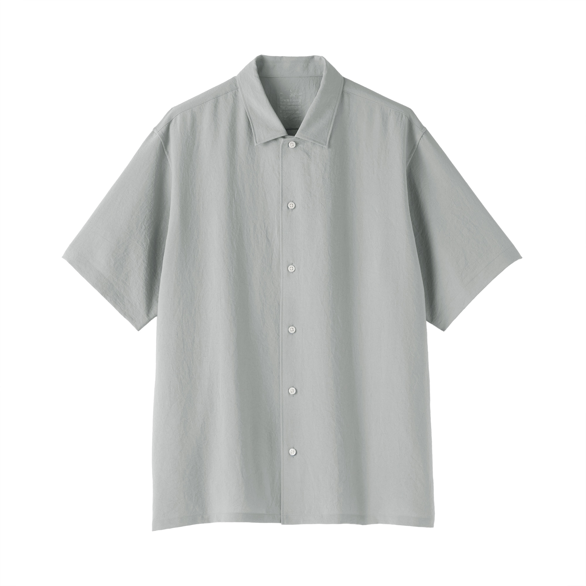 紳士　風を通す半袖シャツ
