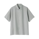 紳士　風を通す半袖シャツ