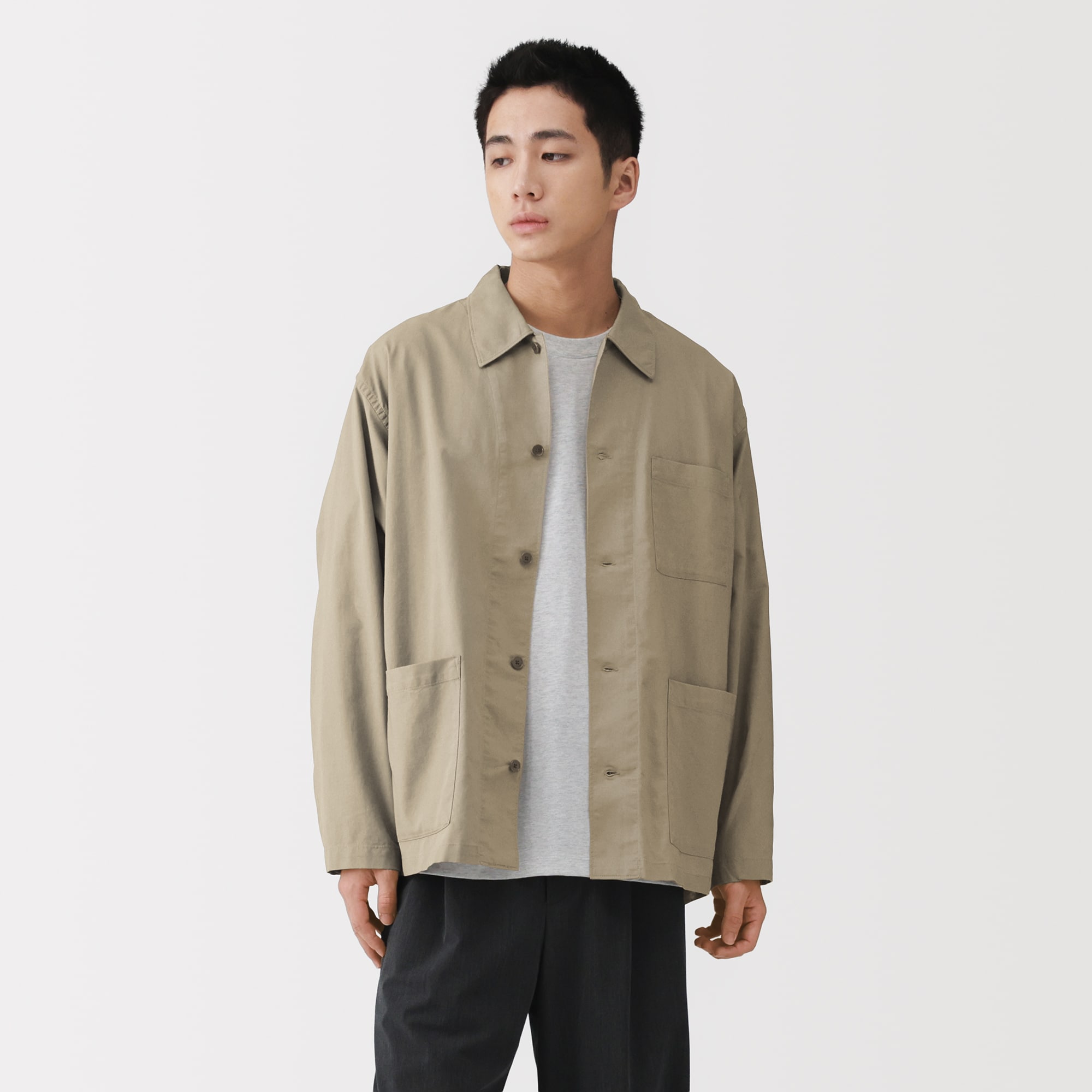 紳士　涼感シャツジャケット