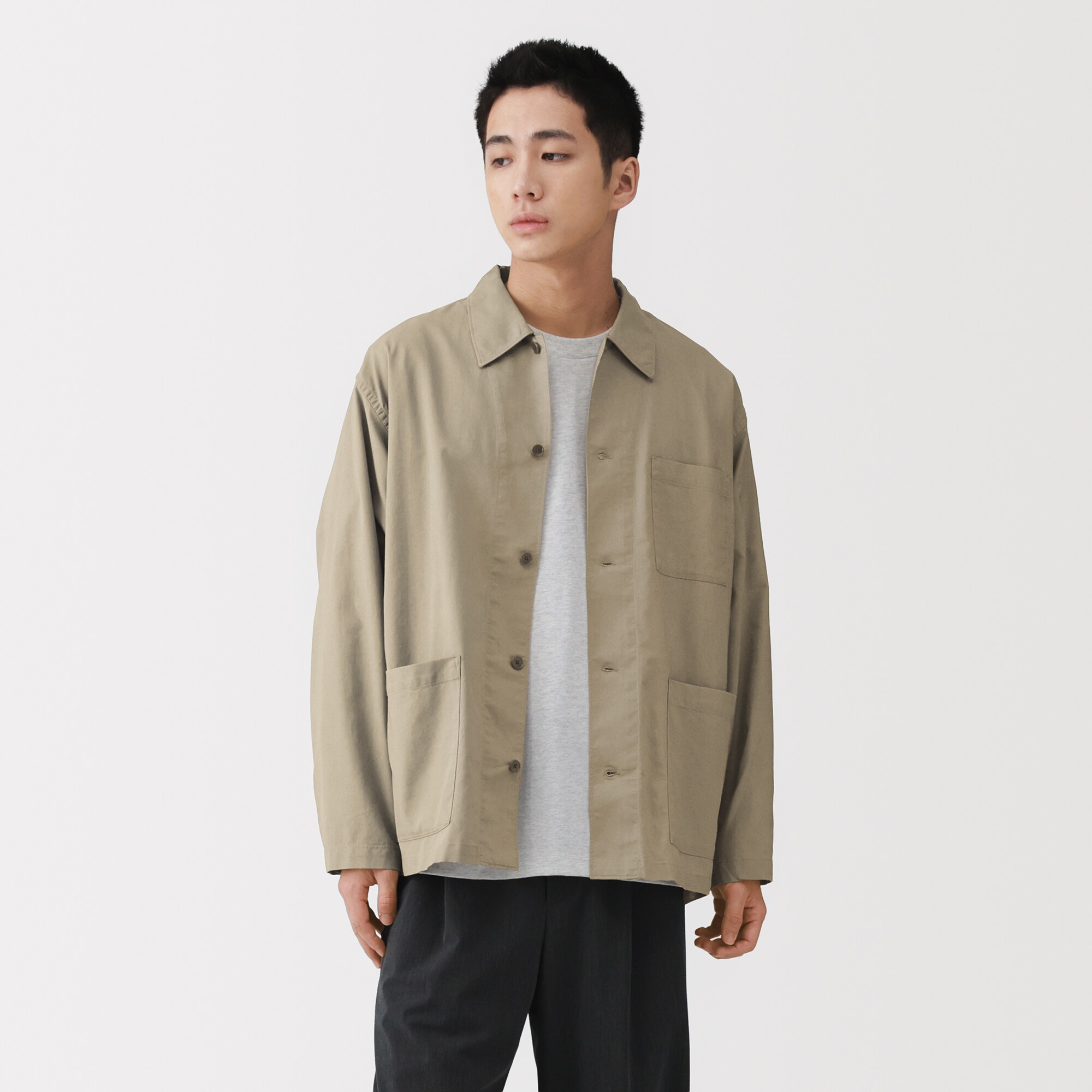 紳士　涼感シャツジャケット