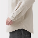 紳士　洗いざらしブロードオーバーシャツ