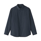 紳士　洗いざらしブロードオーバーシャツ