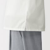 紳士　涼感半袖布帛シャツ