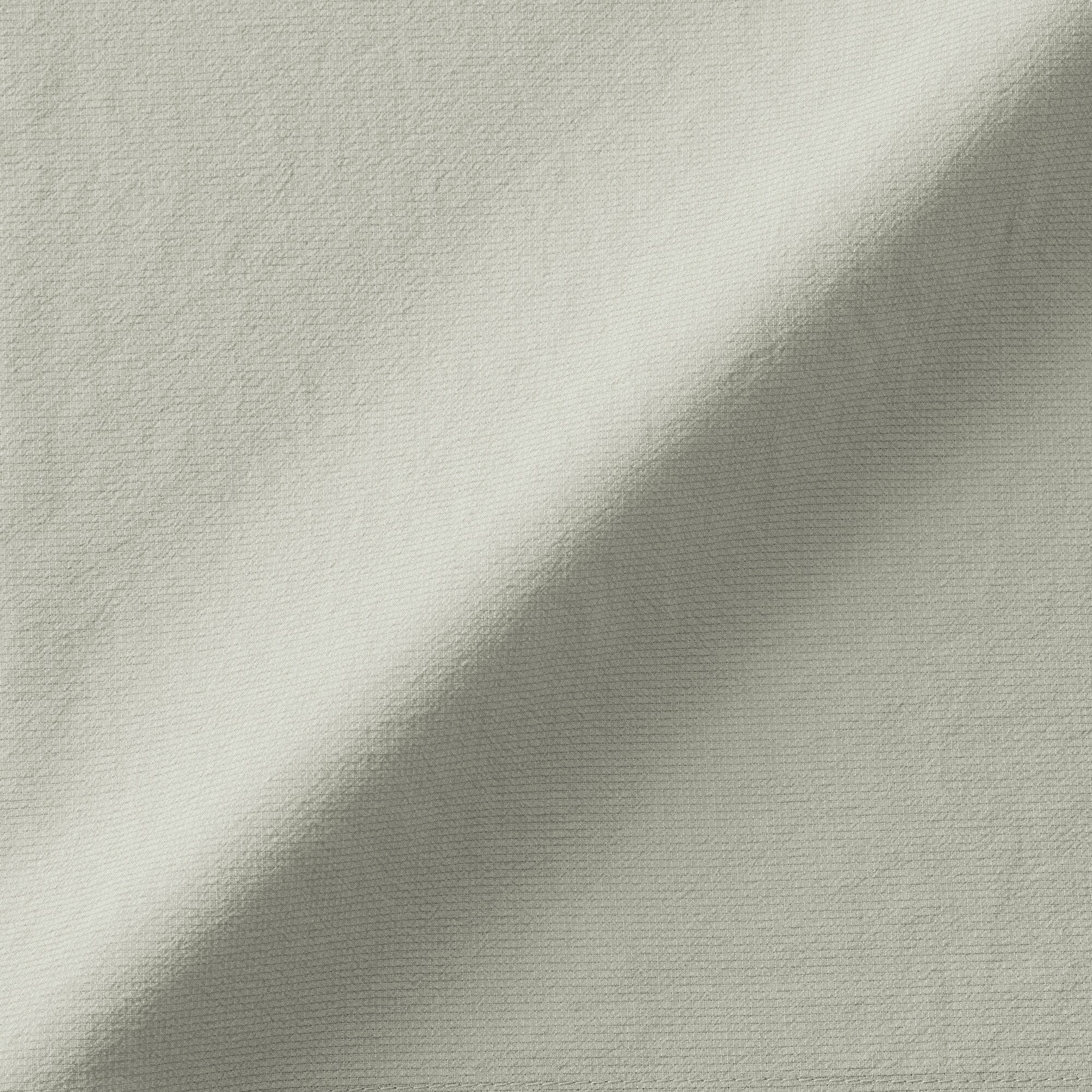 紳士　風を通す半袖布帛ポロシャツ