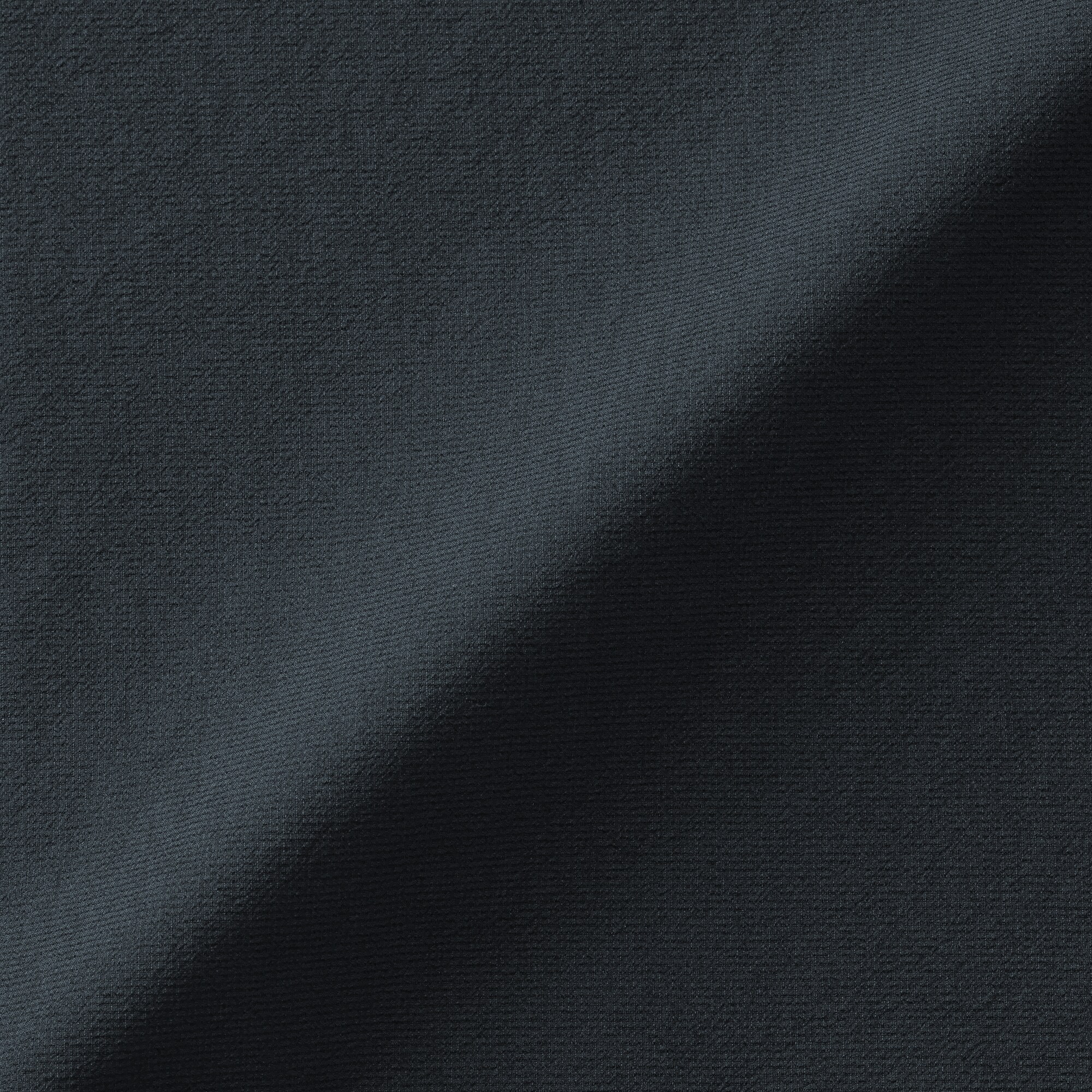 紳士　風を通す半袖布帛ポロシャツ