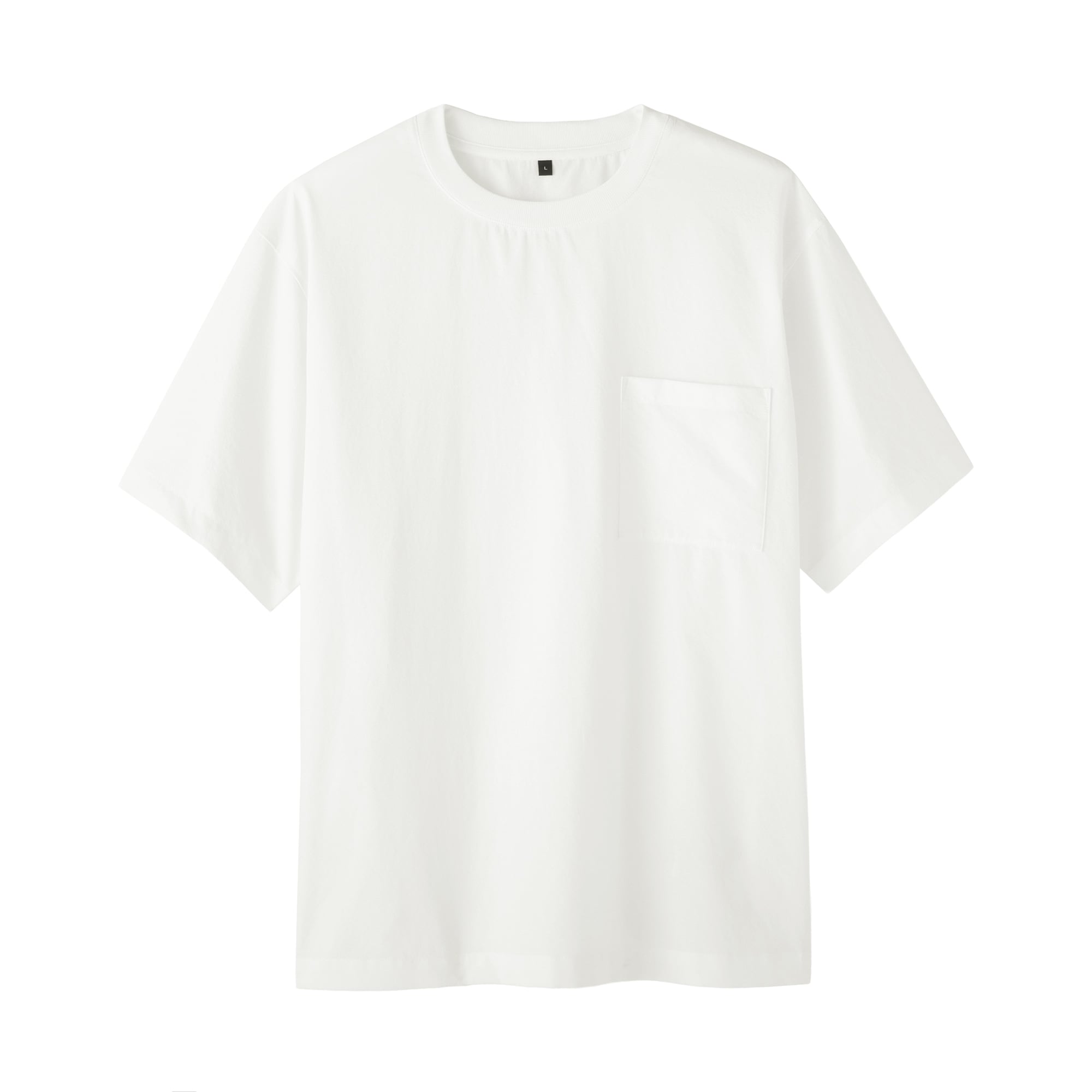 紳士　風を通す半袖布帛Ｔシャツ