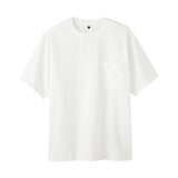 紳士　風を通す半袖布帛Ｔシャツ