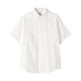 紳士　カポック混二重ガーゼ半袖シャツ（ＯＳ）