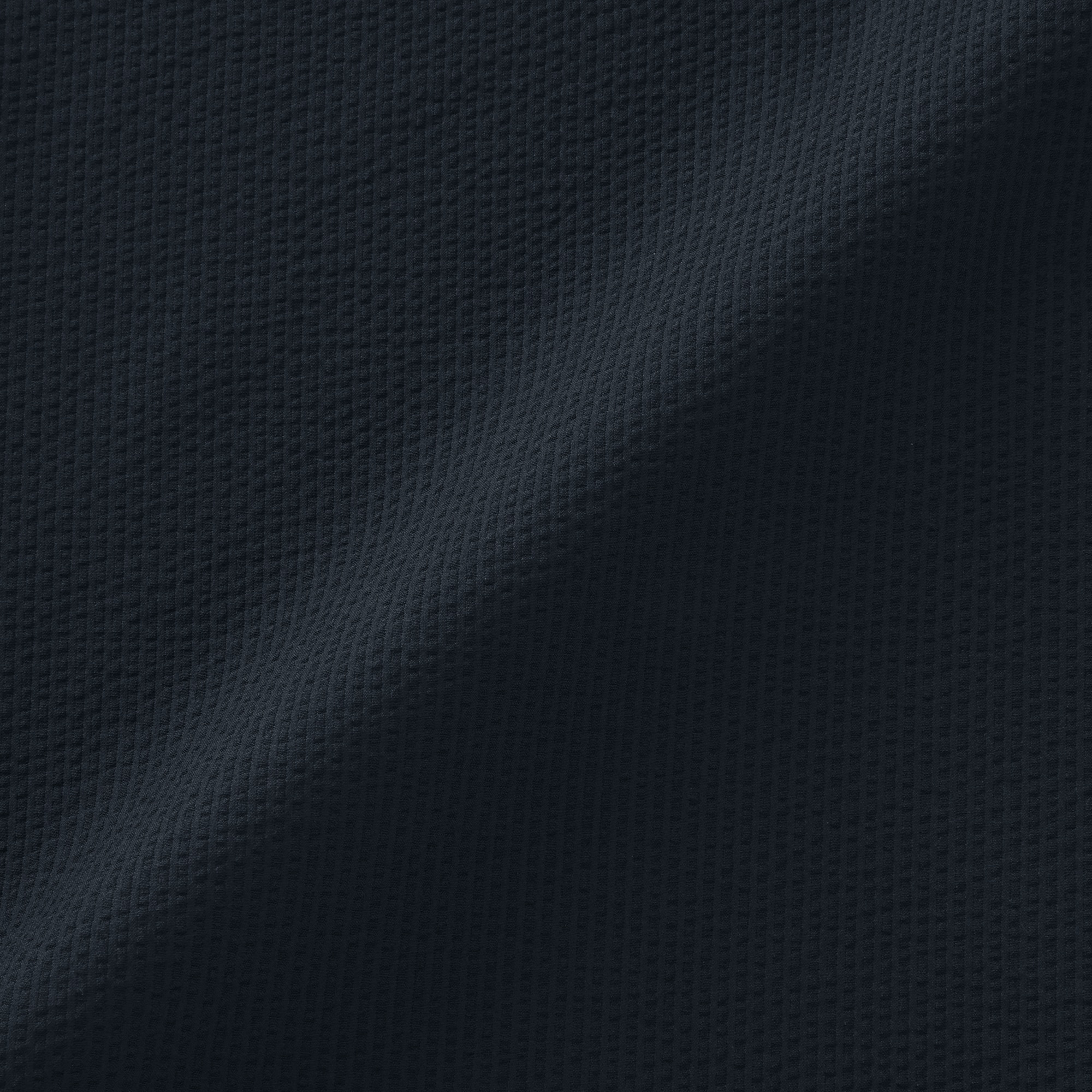 紳士　風を通すストレッチサッカー長袖シャツ