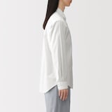 紳士　洗いざらしブロード長袖シャツ