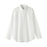 紳士　洗いざらしオックスボタンダウン長袖シャツ